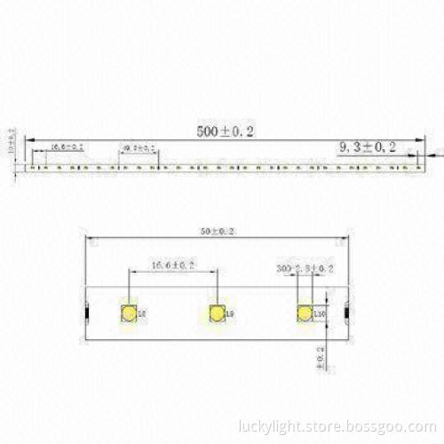 Flexible SMD LED Strip with 12 to 24V DC Input Voltage, Ideal for Outdoor Use, Waterproof